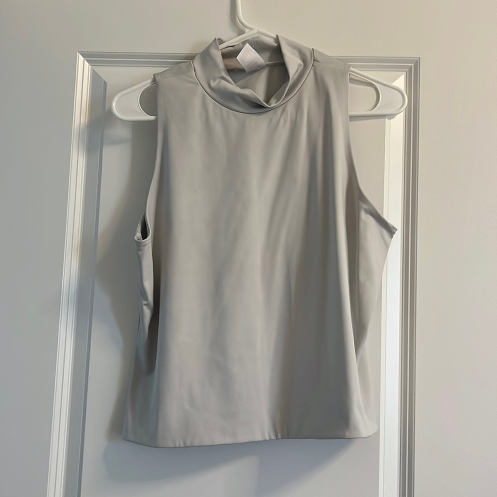 Turtleneck T-shirt